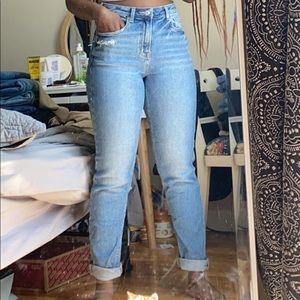 American eagle mom jeans